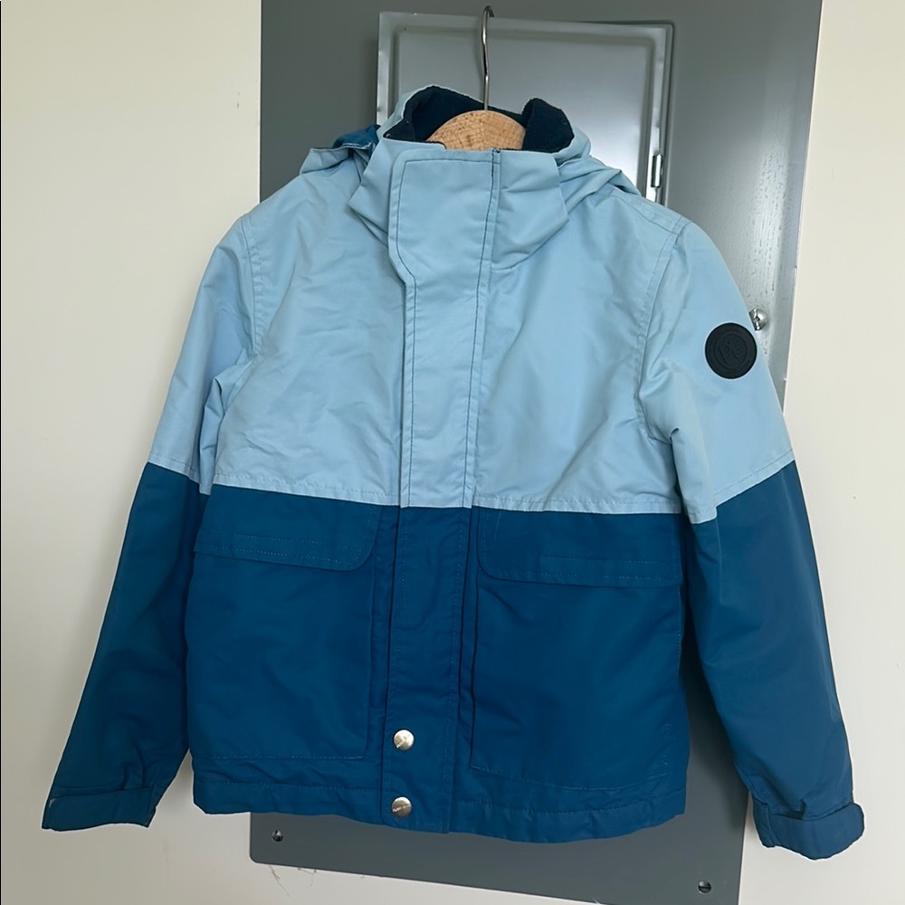 Perry Ellis Blue Raincoat